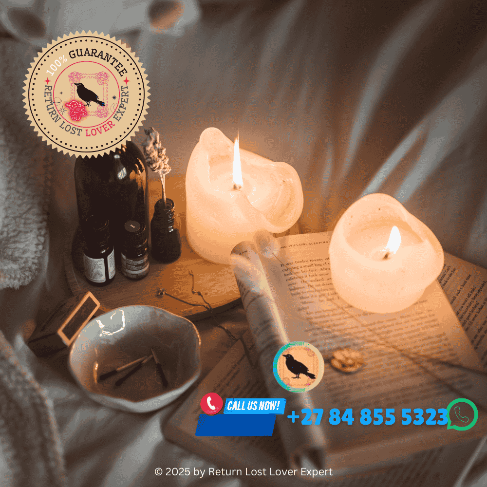 A flickering candle flame in a darkened room, suggesting energy shifts during a spell.