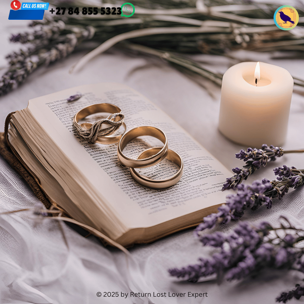 An open book with glowing pages, surrounded by candles and rose petals, symbolizing the knowledge and key takeaways from the exploration of eternal love spells.