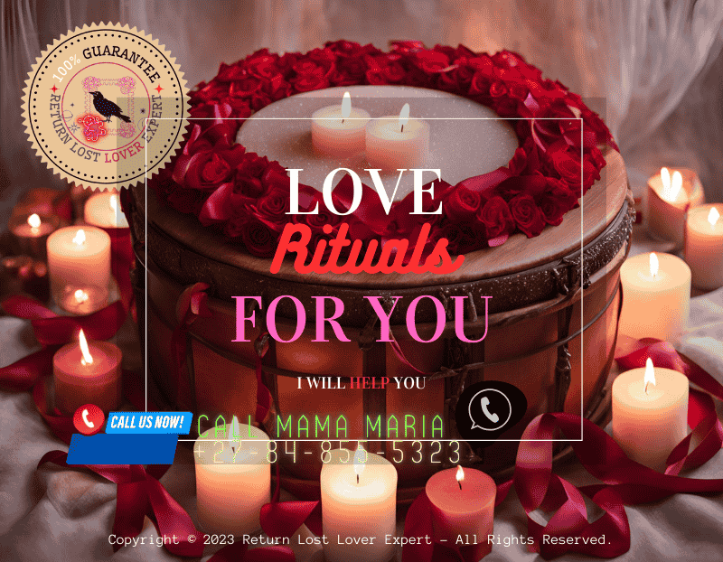 A wooden drum with red ribbons and rose quartz crystals, ready for a love ritual. (1)