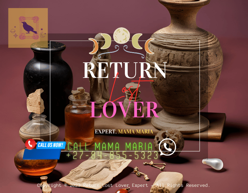 Artifacts from ancient Greece and Rome, including a carved poppet and a vial of philter, used in love spell rituals