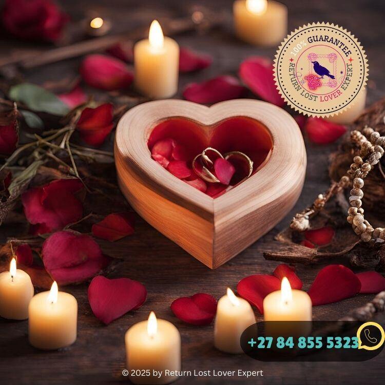 Ingredients for eternal love spells including roses, honey, and crystals, symbolizes DIY eternal love